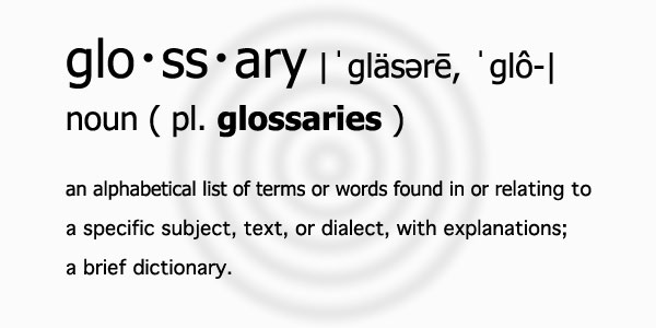 An SEO Glossary for 2017, the terms you need to know.